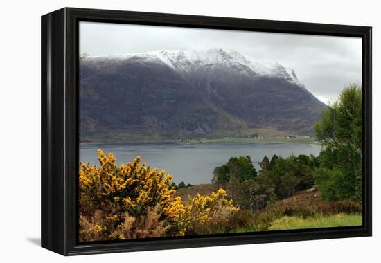 Loch Torridon and Liathach, Highland, Scotland-Peter Thompson-Framed Premier Image Canvas