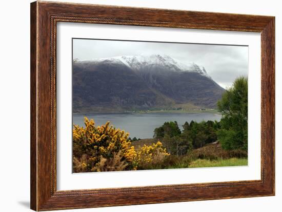 Loch Torridon and Liathach, Highland, Scotland-Peter Thompson-Framed Photographic Print