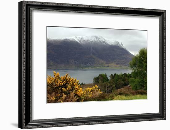 Loch Torridon and Liathach, Highland, Scotland-Peter Thompson-Framed Photographic Print