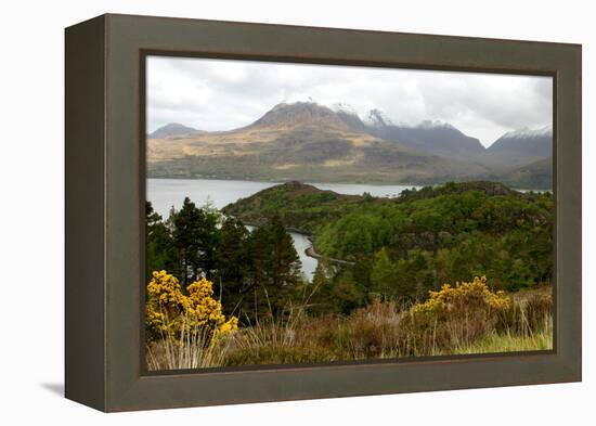 Loch Torridon and the Torridon Hills, Highland, Scotland-Peter Thompson-Framed Premier Image Canvas