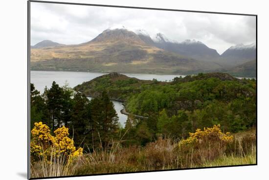 Loch Torridon and the Torridon Hills, Highland, Scotland-Peter Thompson-Mounted Photographic Print