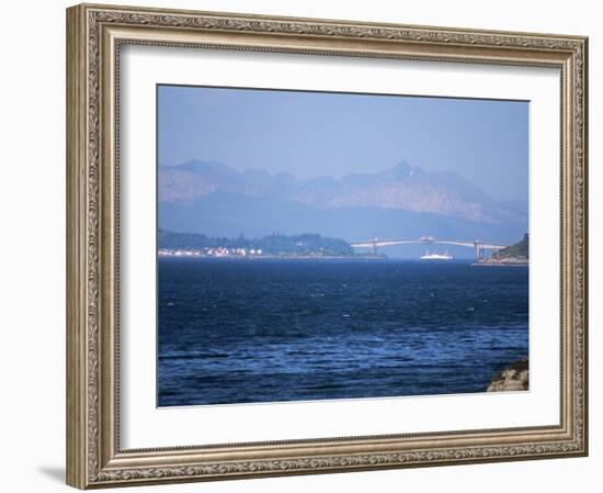 Lochalsh Bridge Linking Mainland to Skye, Inverness-Shire, Inner Hebrides, Scotland-Kathy Collins-Framed Photographic Print