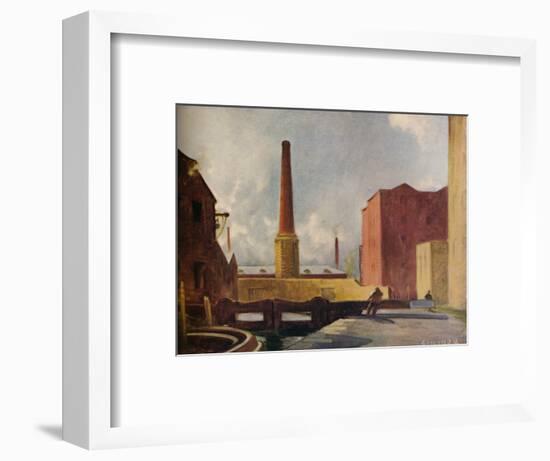 'Lock Gates, Blackburn', 1928 (1931)-Charles John Holmes-Framed Giclee Print