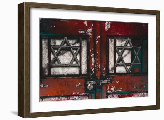 Locked Doors, 2016-Joy Lions-Framed Giclee Print