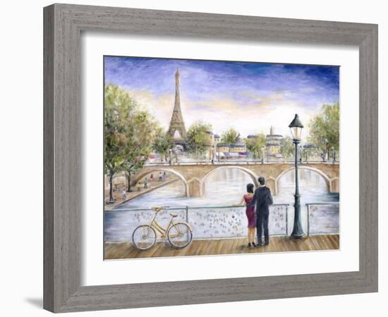 Locked in Love-Marilyn Dunlap-Framed Art Print