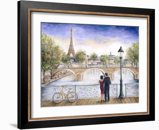 Locked in Love-Marilyn Dunlap-Framed Art Print