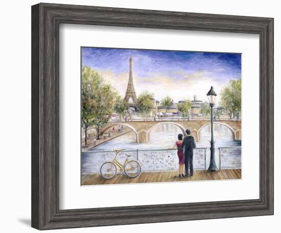 Locked in Love-Marilyn Dunlap-Framed Art Print