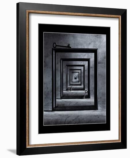 Locked up-Victoria Ivanova-Framed Photographic Print