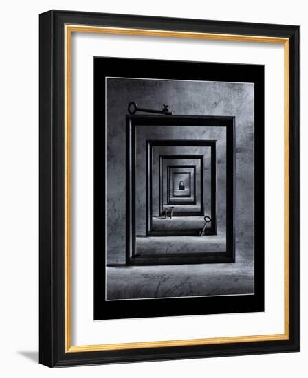 Locked up-Victoria Ivanova-Framed Photographic Print