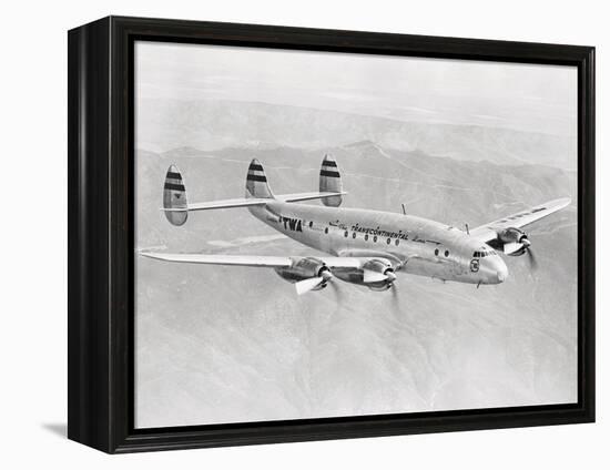 Lockheed Constellation-null-Framed Premier Image Canvas