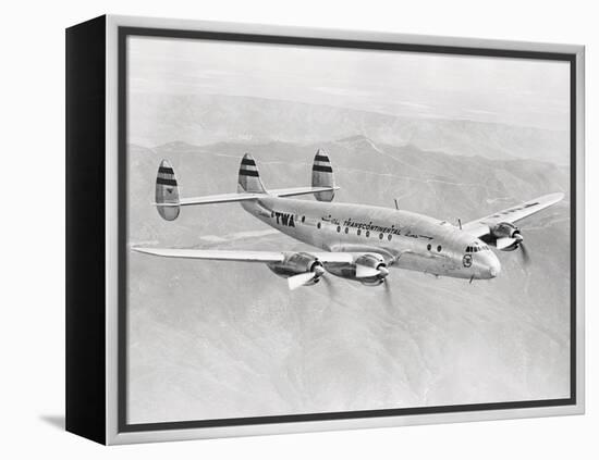 Lockheed Constellation-null-Framed Premier Image Canvas