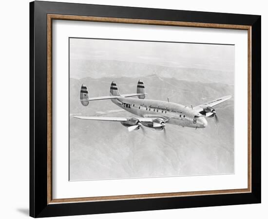 Lockheed Constellation-null-Framed Photographic Print