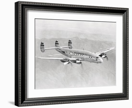 Lockheed Constellation-null-Framed Photographic Print