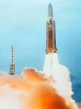 Launch of a Titan IV Rocket-Lockheed Martin-Framed Premier Image Canvas