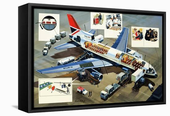 Lockheed Tristar 500-Wilf Hardy-Framed Premier Image Canvas