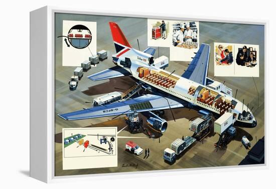 Lockheed Tristar 500-Wilf Hardy-Framed Premier Image Canvas