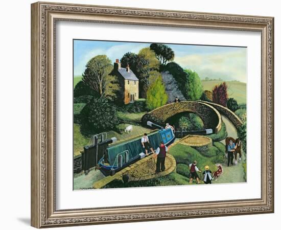 Locking Out-Margaret Loxton-Framed Giclee Print