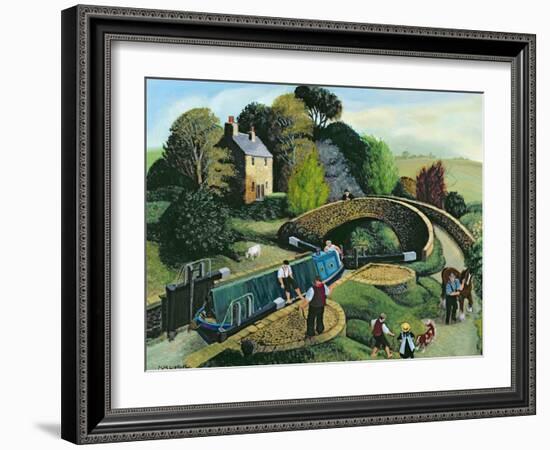 Locking Out-Margaret Loxton-Framed Giclee Print