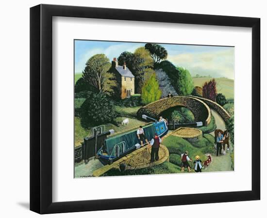 Locking Out-Margaret Loxton-Framed Giclee Print