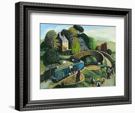 Locking Out-Margaret Loxton-Framed Giclee Print