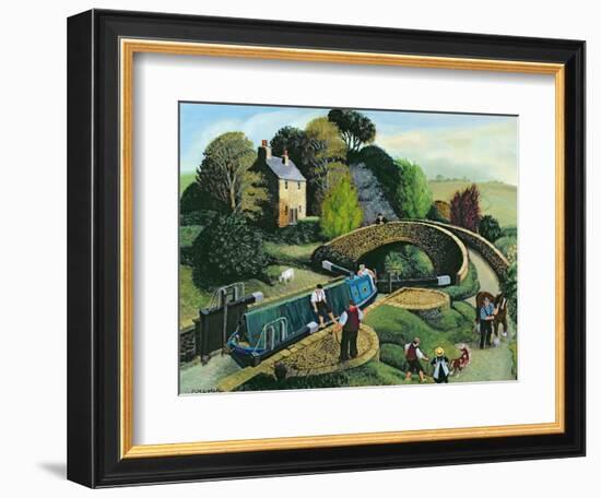 Locking Out-Margaret Loxton-Framed Giclee Print