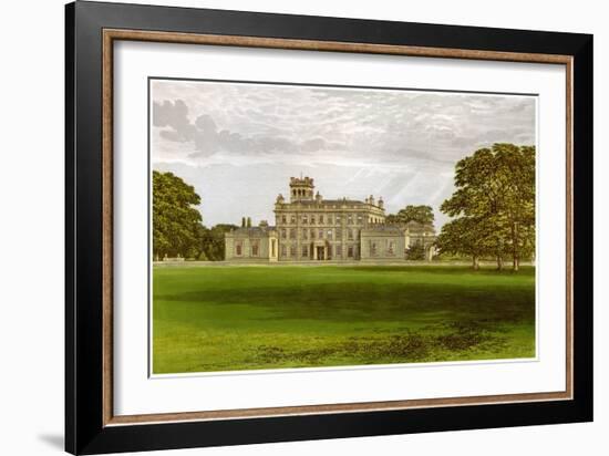 Locko Park, Derbyshire, Home of the Drury-Lowe Family, C1880-AF Lydon-Framed Giclee Print