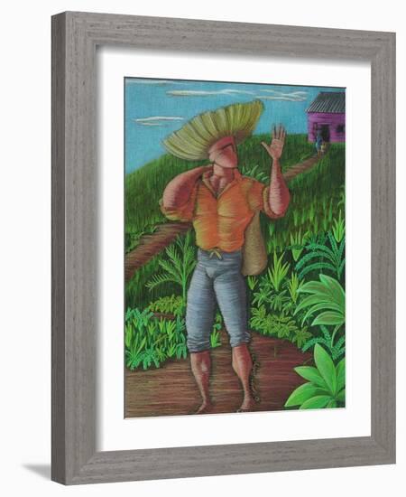 Loco De Contento, 2003-Oscar Ortiz-Framed Giclee Print