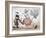 Locomotion, London, C1820-George Cruikshank-Framed Giclee Print