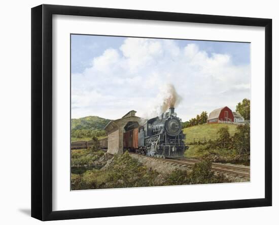 Locomotive 2-Jack Wemp-Framed Giclee Print