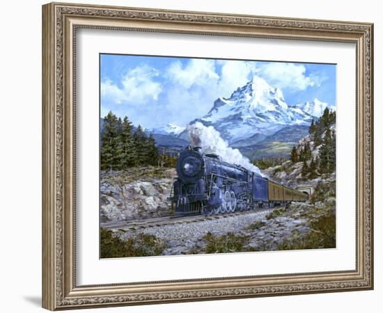 Locomotive 4-Jack Wemp-Framed Giclee Print