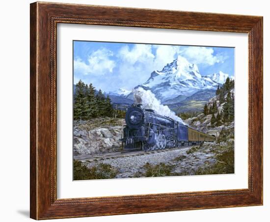 Locomotive 4-Jack Wemp-Framed Giclee Print