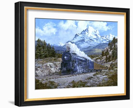 Locomotive 4-Jack Wemp-Framed Giclee Print