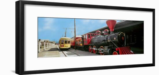 Locomotive at the Chattanooga Choo Choo, Chattanooga, Tennessee, USA-null-Framed Photographic Print