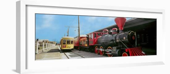 Locomotive at the Chattanooga Choo Choo, Chattanooga, Tennessee, USA-null-Framed Photographic Print