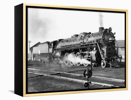 Locomotive: 'Big Boy,' 1941-null-Framed Premier Image Canvas