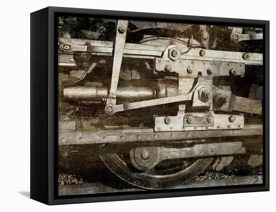 Locomotive Detail-Dylan Matthews-Framed Stretched Canvas