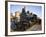 Locomotive, Haymarket District, Lincoln, Nebraska, USA-Michael Snell-Framed Photographic Print