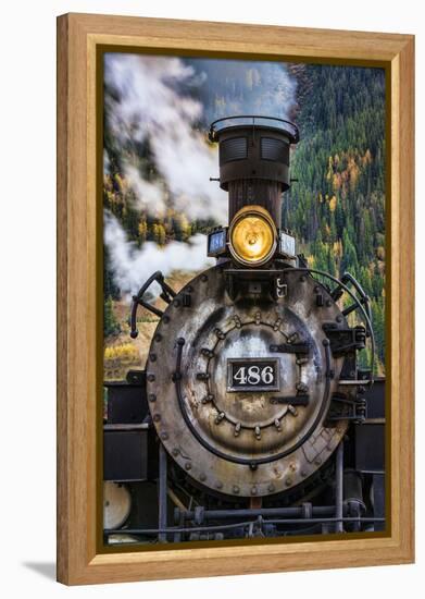 Locomotive I-Kathy Mahan-Framed Premier Image Canvas