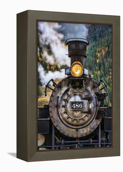 Locomotive I-Kathy Mahan-Framed Premier Image Canvas