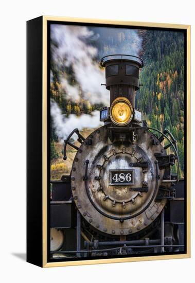 Locomotive I-Kathy Mahan-Framed Premier Image Canvas