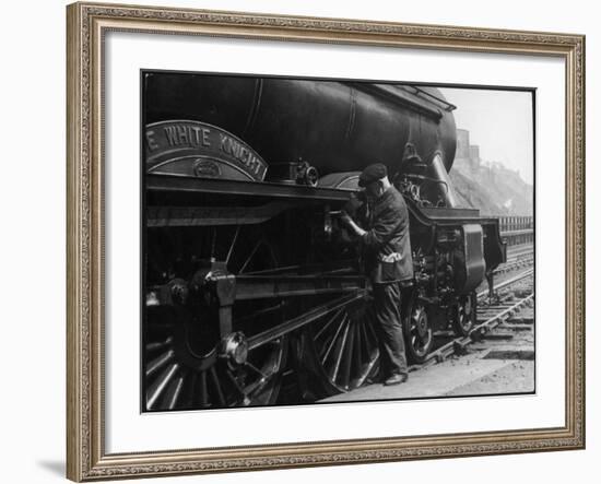 Locomotive Maintenance-null-Framed Photographic Print