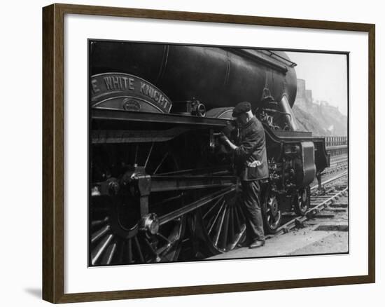 Locomotive Maintenance-null-Framed Photographic Print