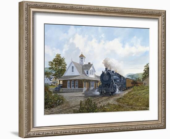 Locomotive-Jack Wemp-Framed Giclee Print