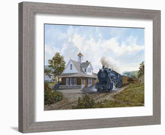 Locomotive-Jack Wemp-Framed Giclee Print