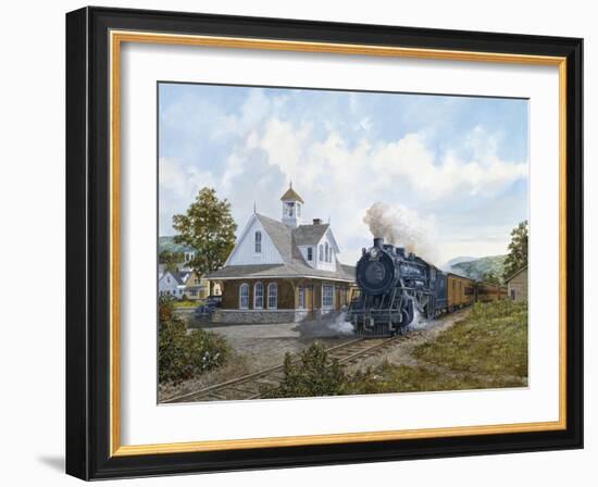 Locomotive-Jack Wemp-Framed Giclee Print