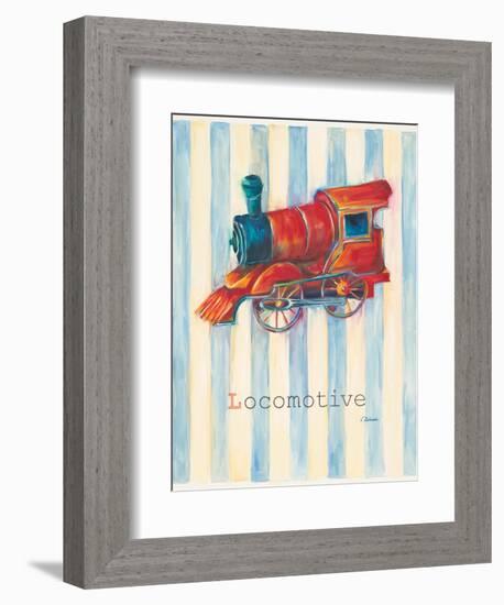 Locomotive-Catherine Richards-Framed Art Print