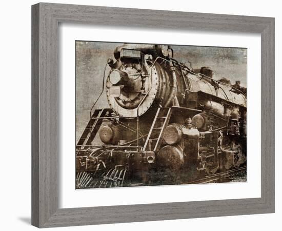 Locomotive-Dylan Matthews-Framed Art Print