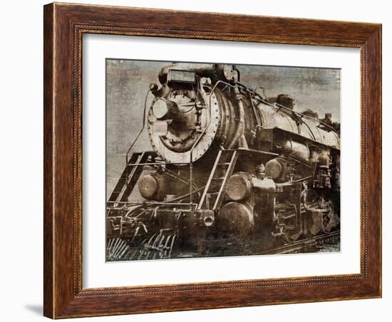 Locomotive-Dylan Matthews-Framed Art Print