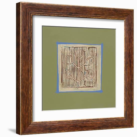 Locust-P^ G^ Gravele-Framed Giclee Print