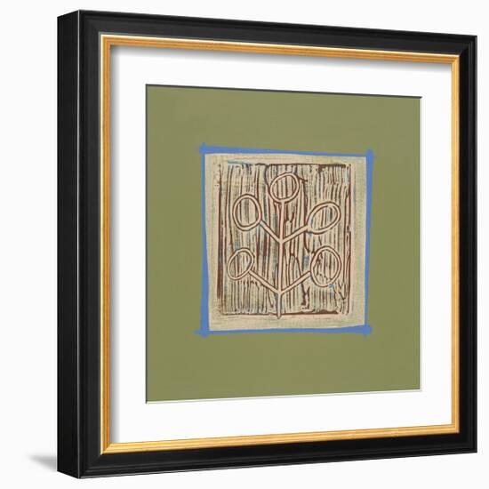 Locust-P^ G^ Gravele-Framed Giclee Print